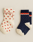 Heart socks - 2-pack