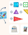 magnetic tiles CLASSIC - 35 stuks