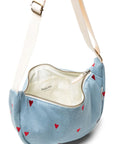 FANNY PACK - DENIM HEARTS
