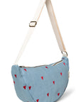 FANNY PACK - DENIM HEARTS
