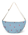 FANNY PACK - DENIM HEARTS