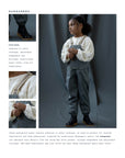 DUGAREE RAIN PANTS - laurel