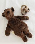 FLOPPY BEAR SMALL - BROWN