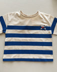 Blue stripe t shirt