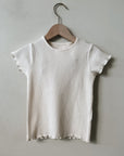 FLAMÉ RIB T-SHIRT - kids girls