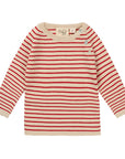 FLY SWEATER WOOL RUBY RED