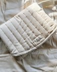 CHANGING MAT - beige & brown