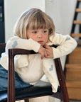 HEARTS CARDIGAN CREAM