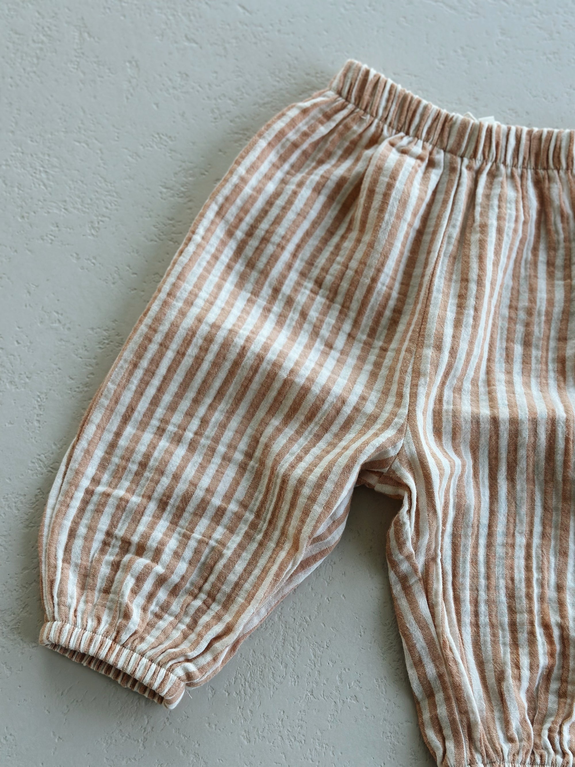 PARACHUTE PANT - GRAPEFRUIT STRIPE