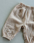 PARACHUTE PANT - GRAPEFRUIT STRIPE