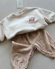 PARACHUTE PANT - GRAPEFRUIT STRIPE