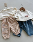 PARACHUTE PANT - GRAPEFRUIT STRIPE