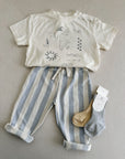 SOCK SET - SKY, YELLOW