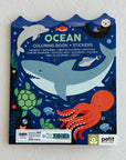 KLEURBOEK MET STICKERS - oceaan