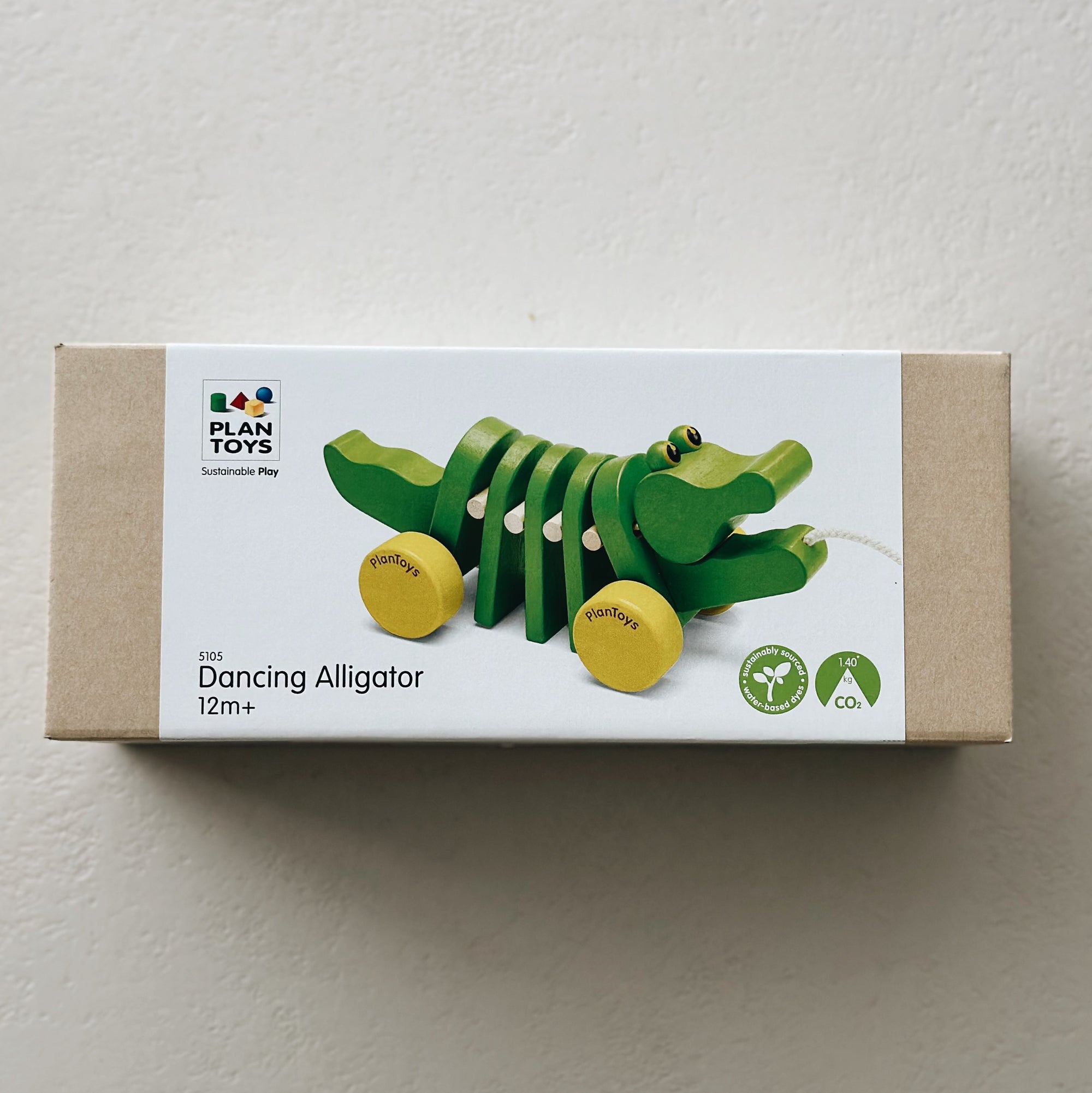 PULL TOY DANCING ALLIGATOR