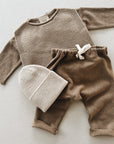 WIDE PANTS - CARAMEL