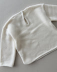 FLEECE SWEATER - NATURAL