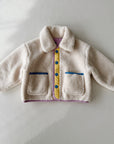 Game Pawns reversible sheepskin jacket - baby