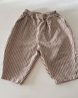 Bebe Mini Stripe Pants beige - baby