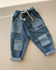 Patchwork Baggy Jeans