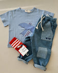 Patchwork Baggy Jeans