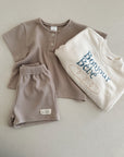 WAFFLE SET - shirt & short