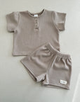WAFFLE SET - shirt & short