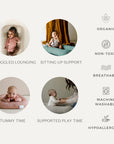 SNUGGLE ME ORGANIC NESTJE - sparrow