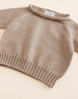 SWEATER GEORGETTE - sand