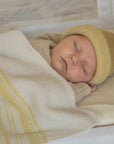 BLANKET GILBERT - light yellow