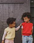 VEST HARVEY KIDS - light yellow
