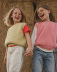 VEST HARVEY KIDS - light yellow