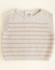 VEST HARVEY BABY - cream/apricot