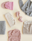 VEST HARVEY BABY - cream/apricot