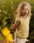 VEST HARVEY KIDS - light yellow