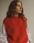 VEST HELLE - RED