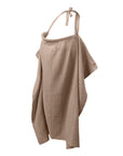 Voedingsdoek - taupe