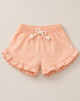 WOVEN SHORTS SOFT PEACH - BABY