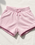 FLEECE SHORTS SOFT LILA - BABY