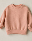 FLEECE SWEATER PEACH - BABY