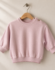 FLEECE SWEATER SOFT LILA - BABY