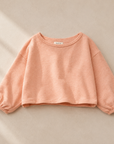 FLEECE SWEATER PEACH - KIDS