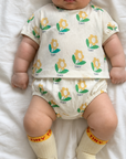 Tiny Flower Linen Shirt - BABY