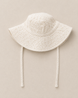 FLOPPY SUN HAT - IVORY