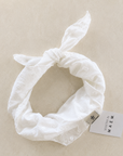 bébé & kids white flower scarf