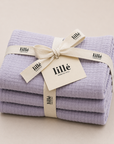 MUSLIN CLOTHS PACK - 3x Lavender