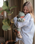 chunky knit mint - baby