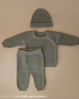 chunky knit mint - baby