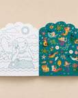 KLEURBOEK MET STICKERS - zeemeerminnen
