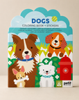 KLEURBOEK MET STICKERS - honden